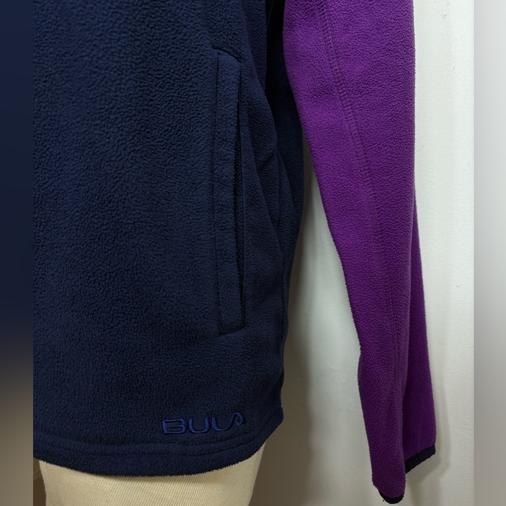 BULA Women's Purple Fleece Jacket - L - Picture 6 of 11